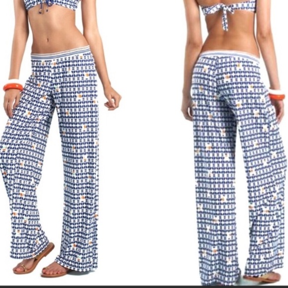 Trina Turk Racquet Club Palazzo Wide Leg Pants